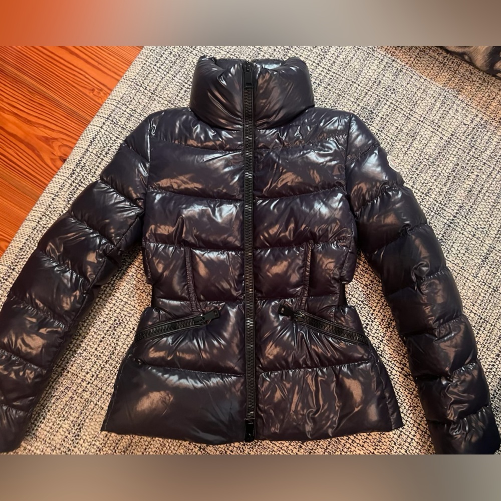 Navy Moncler Puffer Jacket